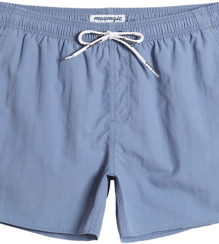 Mens Swim Trunks 5" with Mesh Lining Quick Dry Bathing Suits for Men Swim Shorts Swimwear